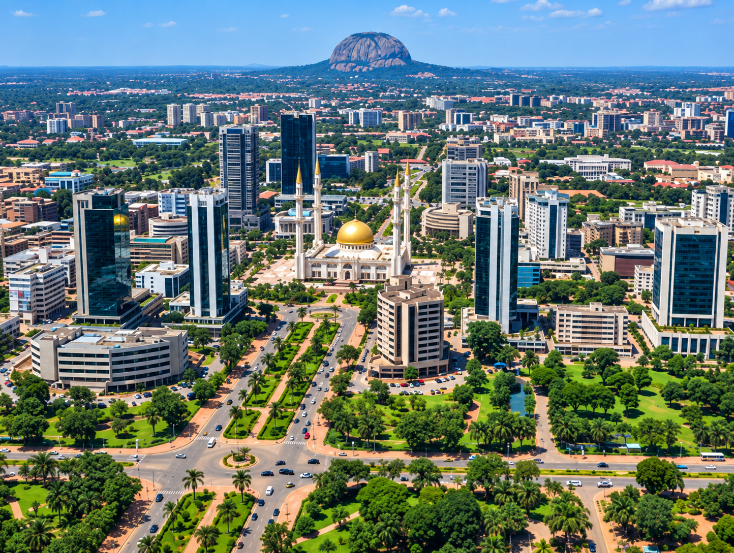 Abuja city skyline